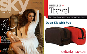 Delta Sky Mag - Dopp Kit by Au Inc.